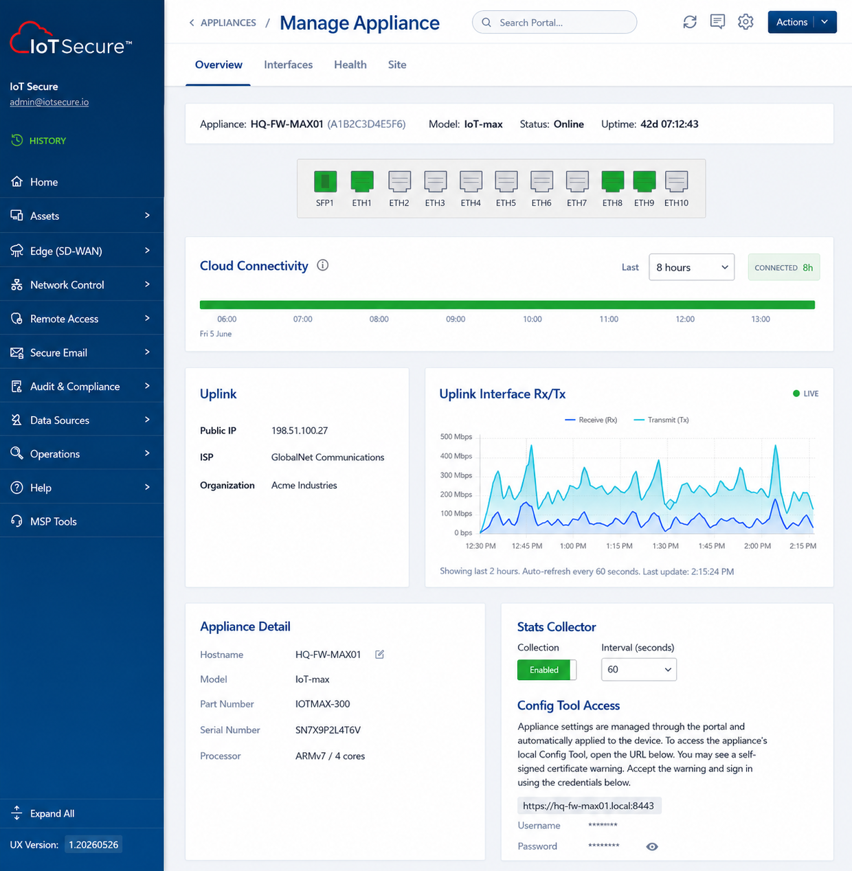 IoT Secure sensors and deployment form factors